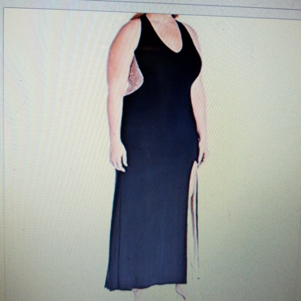 XSCAPE Women's MIDNIGHT BLUE Gown Long Dress 20W